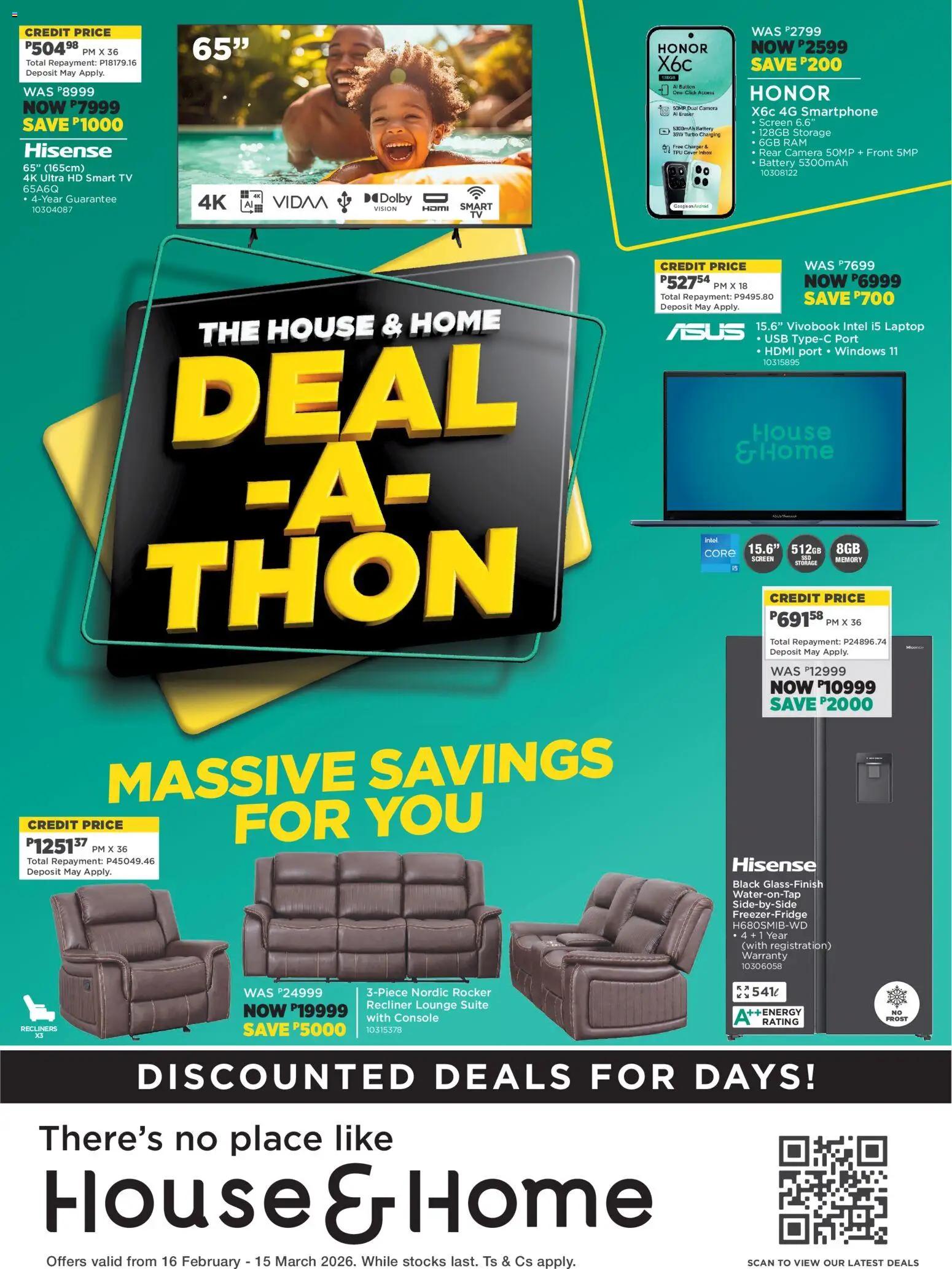 Preview of House and Home flyer valid from 16/02/2026