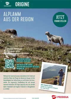 Vorschau des Merkblatts Aktionen Alplamm aus der Region vom Shop Prodega gültig von 07.08.2025 bis 28.08.2025