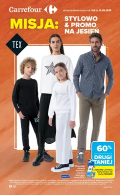 Pogląd gazetki "Stylowo & promo na jesień" ze sklepu Carrefour ważnej od 01.09.2025