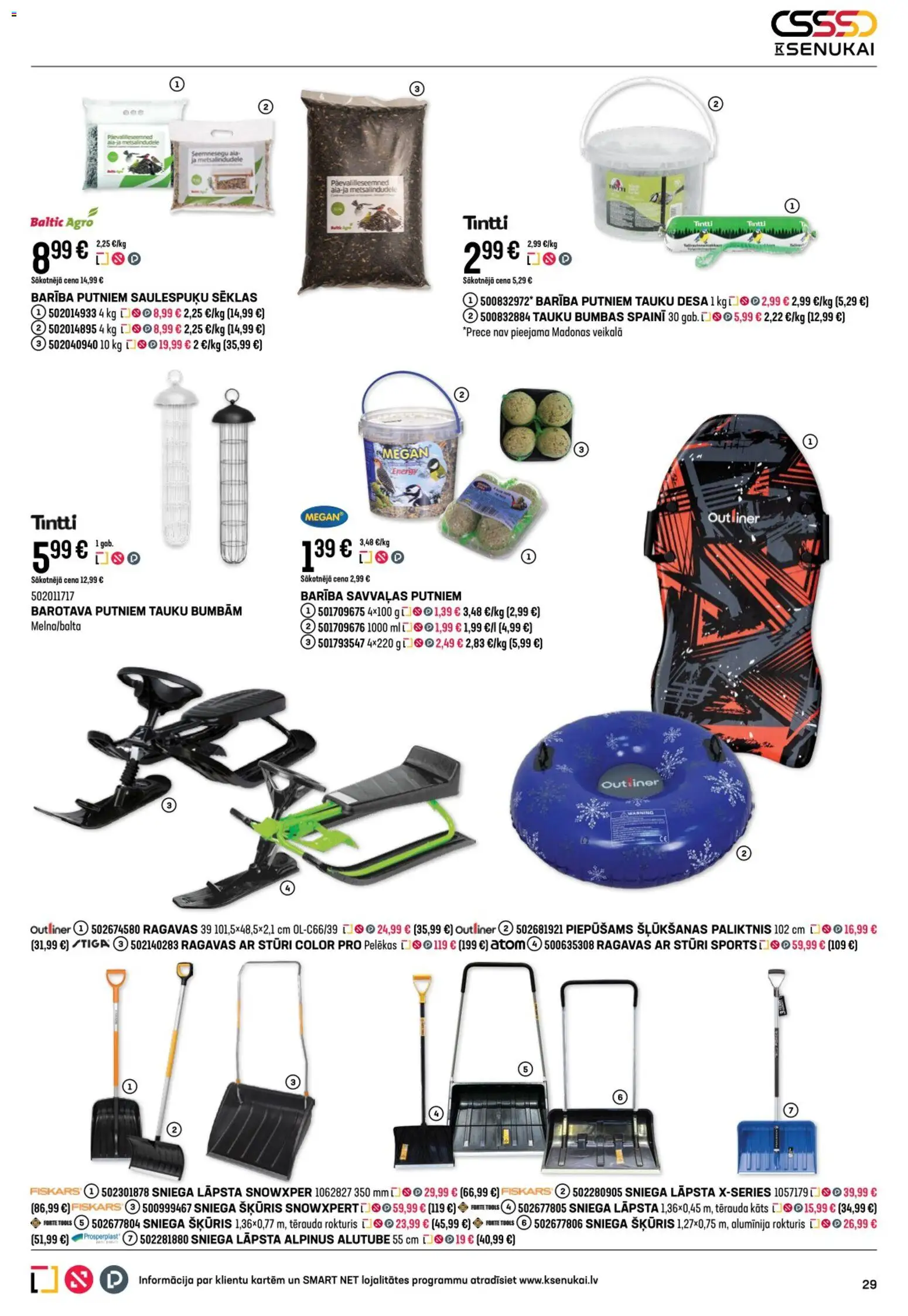 Skatīt K-Senukai akciju bukletu, derīgs no 2026.01.07