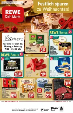 Vorschau von dem Prospekt des Geschäftes Rewe, gültig ab dem 15.12.2025