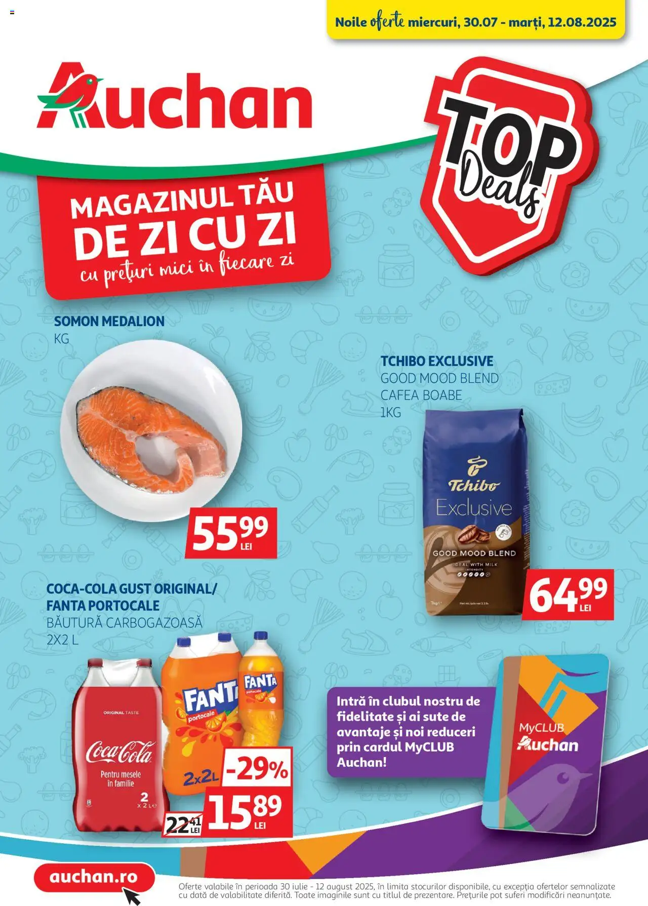 Auchan online catalog de la 30.07.2025 - Oferte și revista - Pagină 1