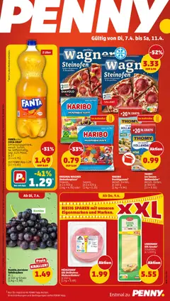 Vorschau von dem Prospekt des Geschäftes Penny, gültig ab dem 07.04.2026