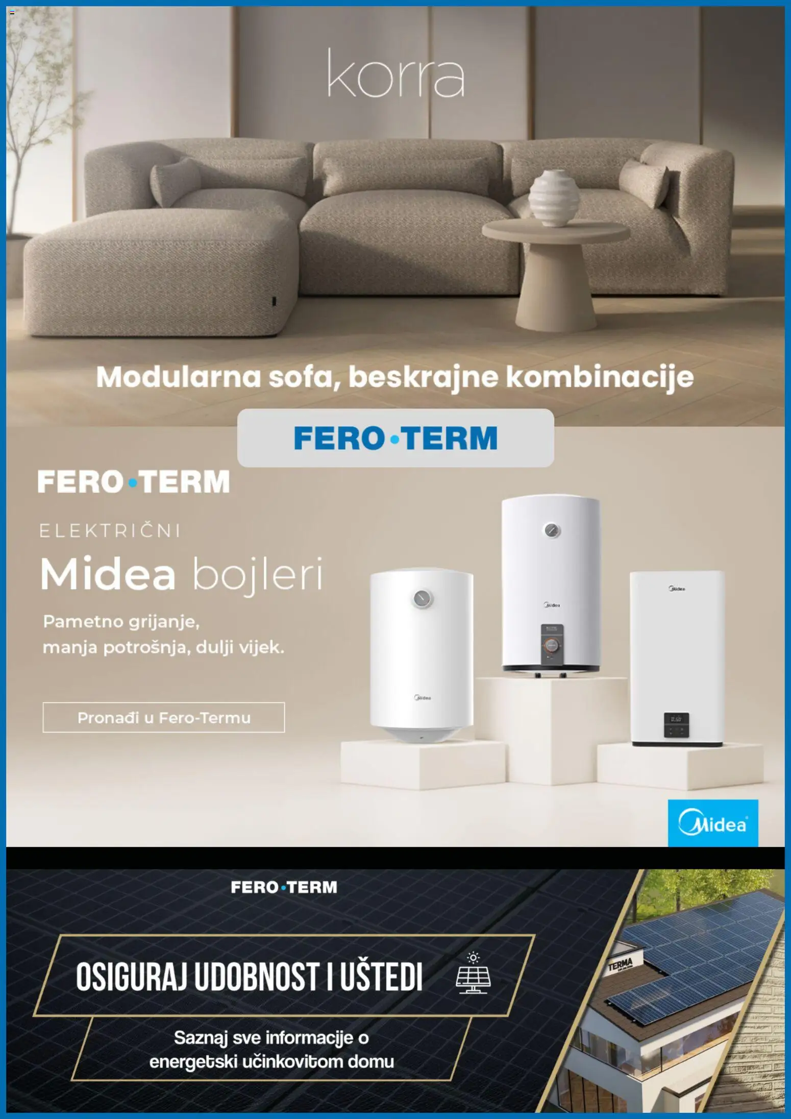 Pregled letka Katalog trgovine Fero-term vrijedi od 04.11.2025