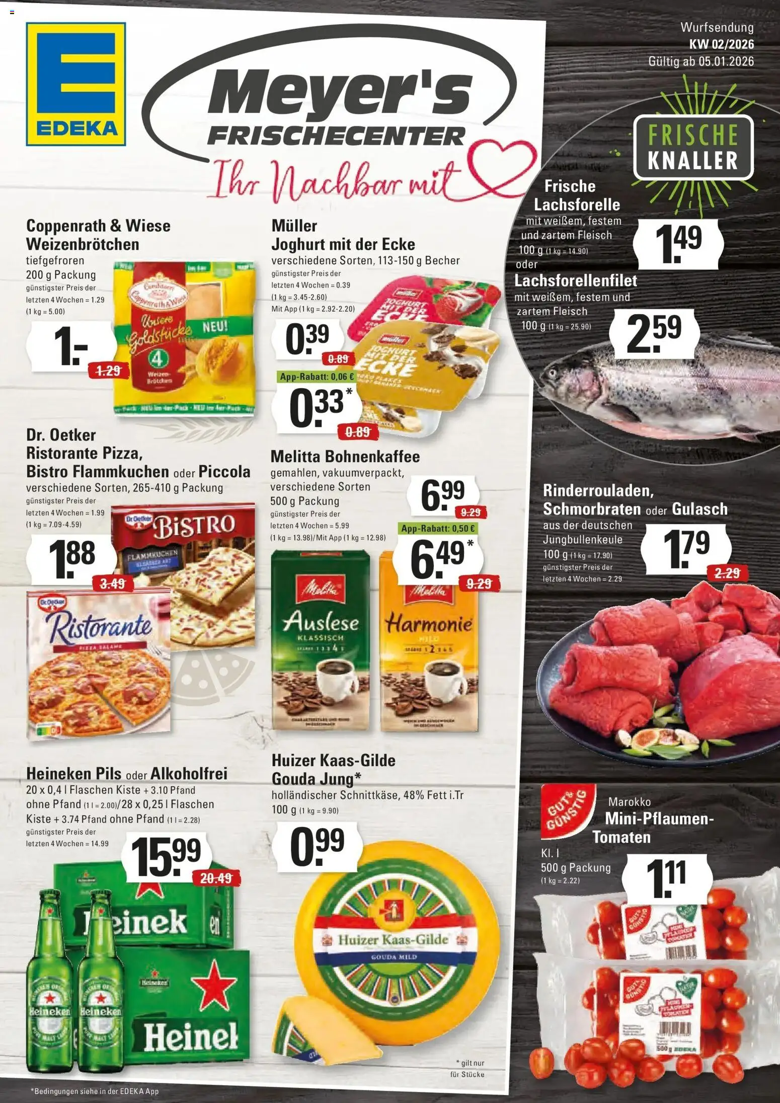 Vorschau von dem Prospekt des Geschäftes Edeka, gültig ab dem 04.01.2026