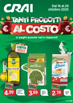 Anteprima dell'opuscolo Volantino Reggio Calabria dal negozio CRAI valido da 16/10/2025