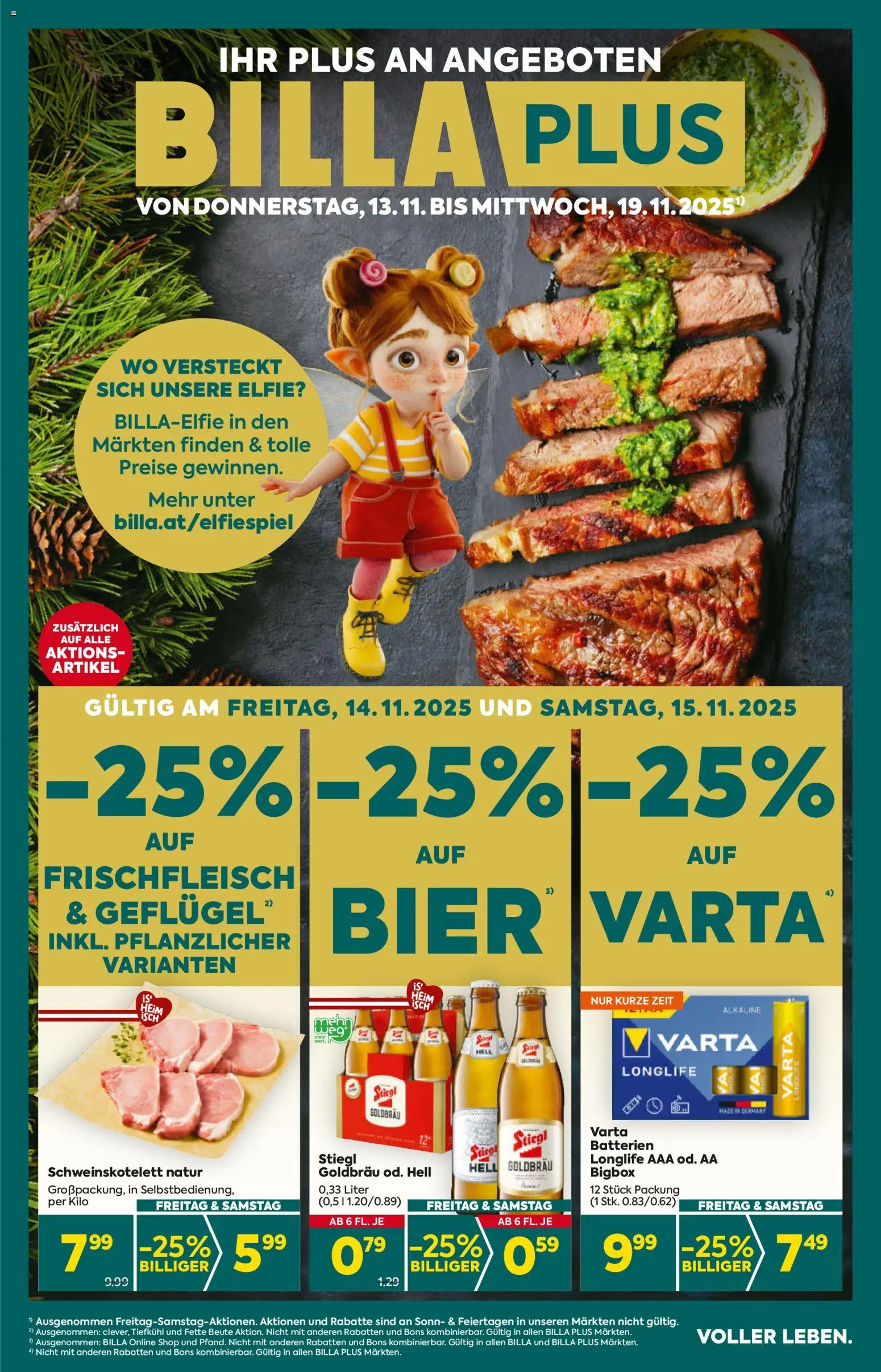 Vorschau der Angebote: Billa Plus Salzburg gültig ab 13.11.2025 - Bier