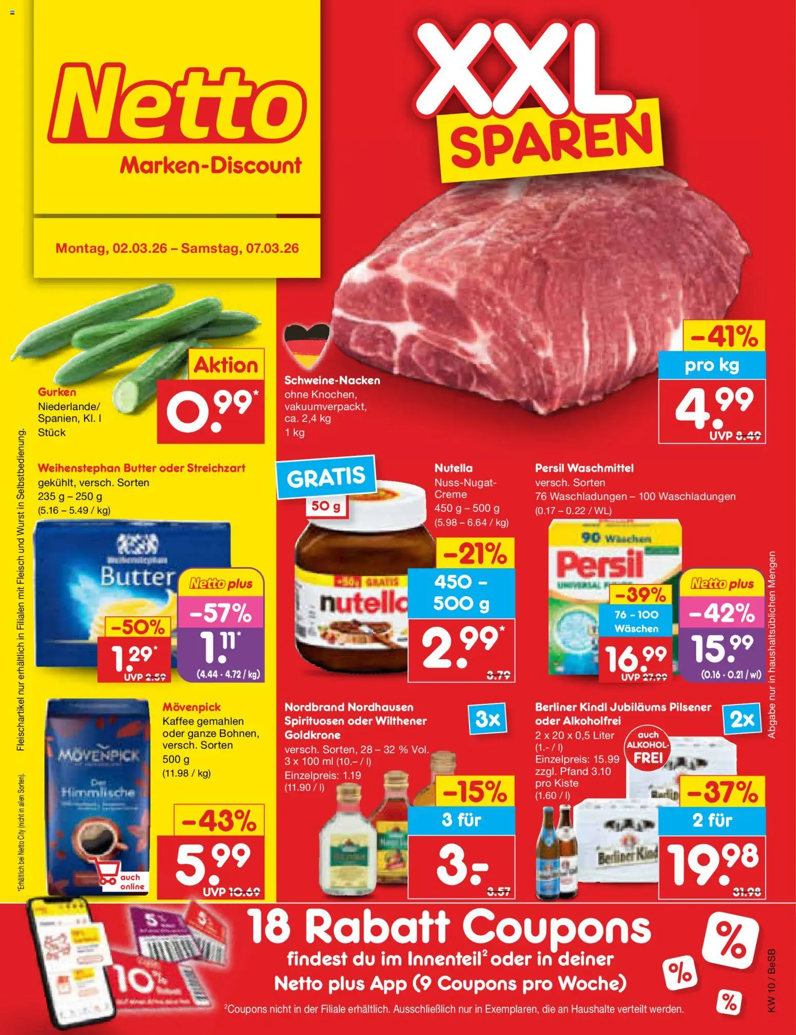 Vorschau von dem Prospekt des Geschäftes Netto Marken-Discount, gültig ab dem 02.03.2026