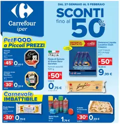 Anteprima dell'opuscolo Attuale volantino dal negozio Carrefour valido da 27/01/2026