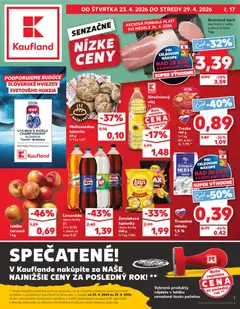 Náhľad Kaufland letáku platného od 23.04.2026