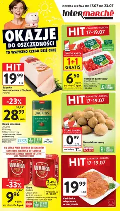 Pogląd gazetki "Gazetka" ze sklepu Intermarche ważnej od 17.07.2025