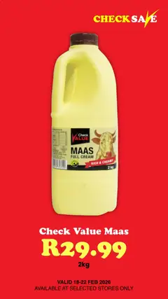 Preview of Check Save flyer valid from 18/02/2026