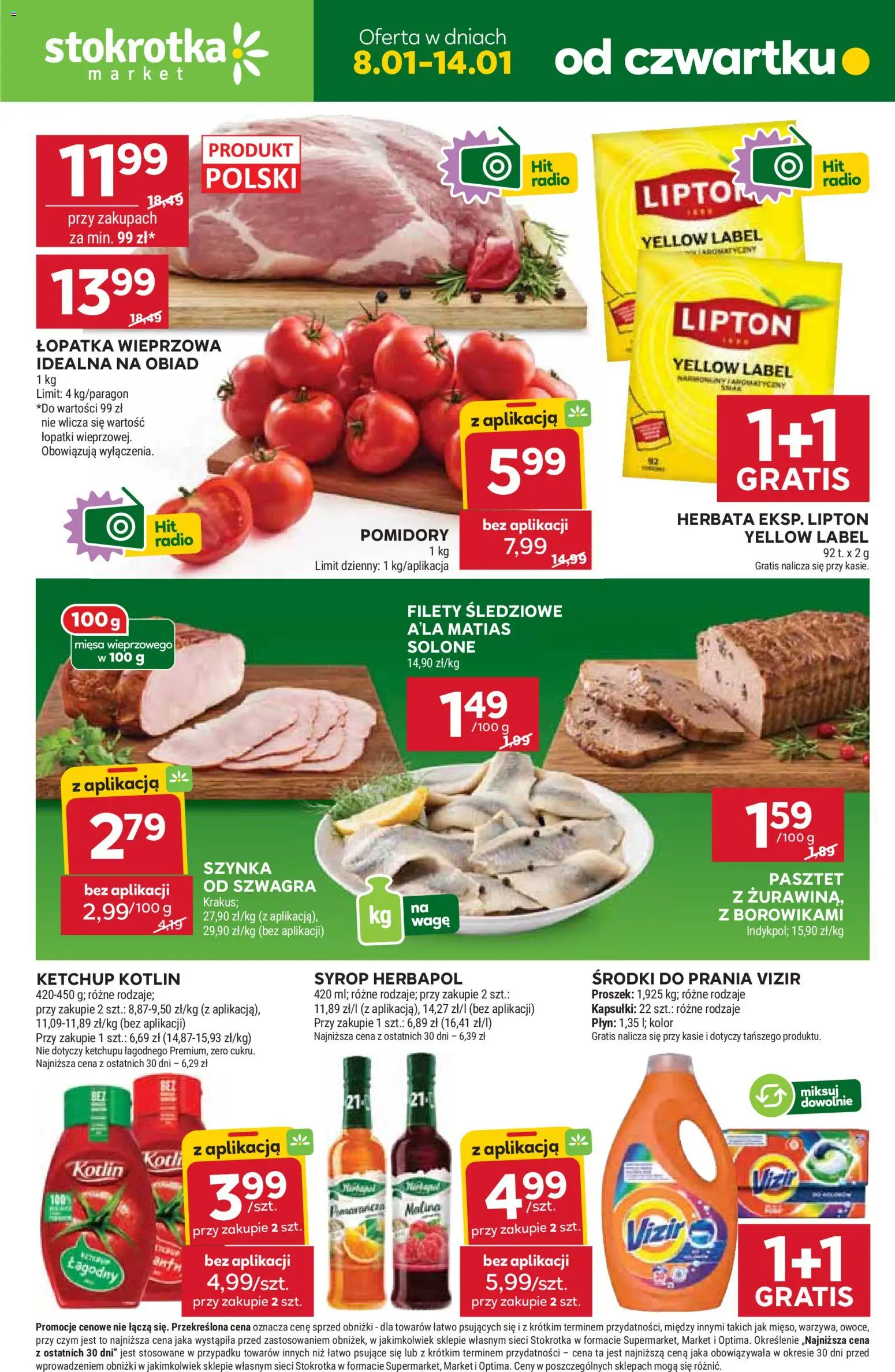 Pogląd gazetki "Market" ze sklepu Stokrotka ważnej od 08.01.2026