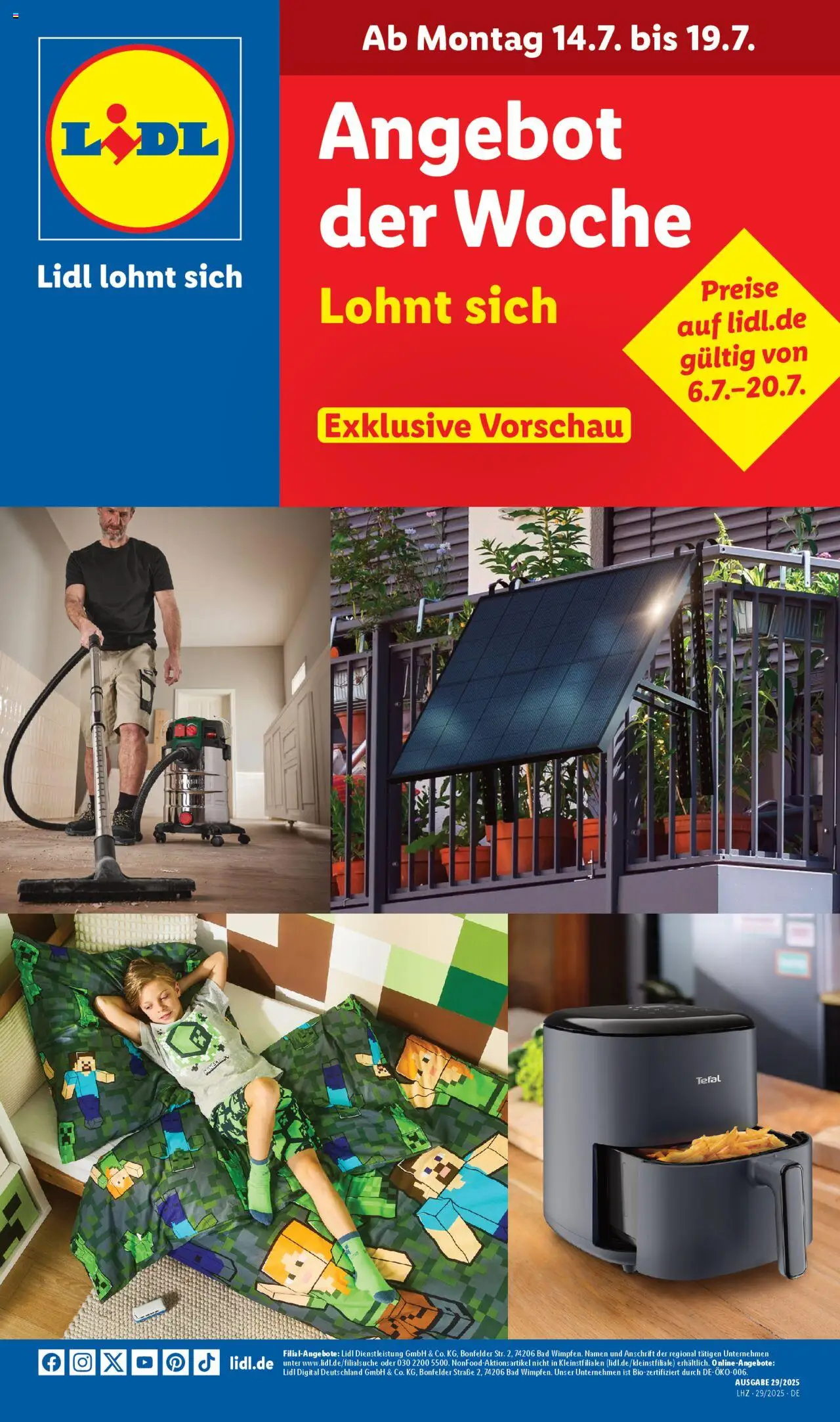 LIDL Prospekt ab Montag 14.07.2025 > Exklusive Vorschau - Berlin, Brandenburg - Bad