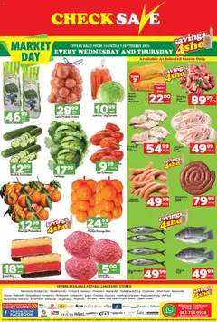 Preview of Check Save flyer valid from 10/09/2025