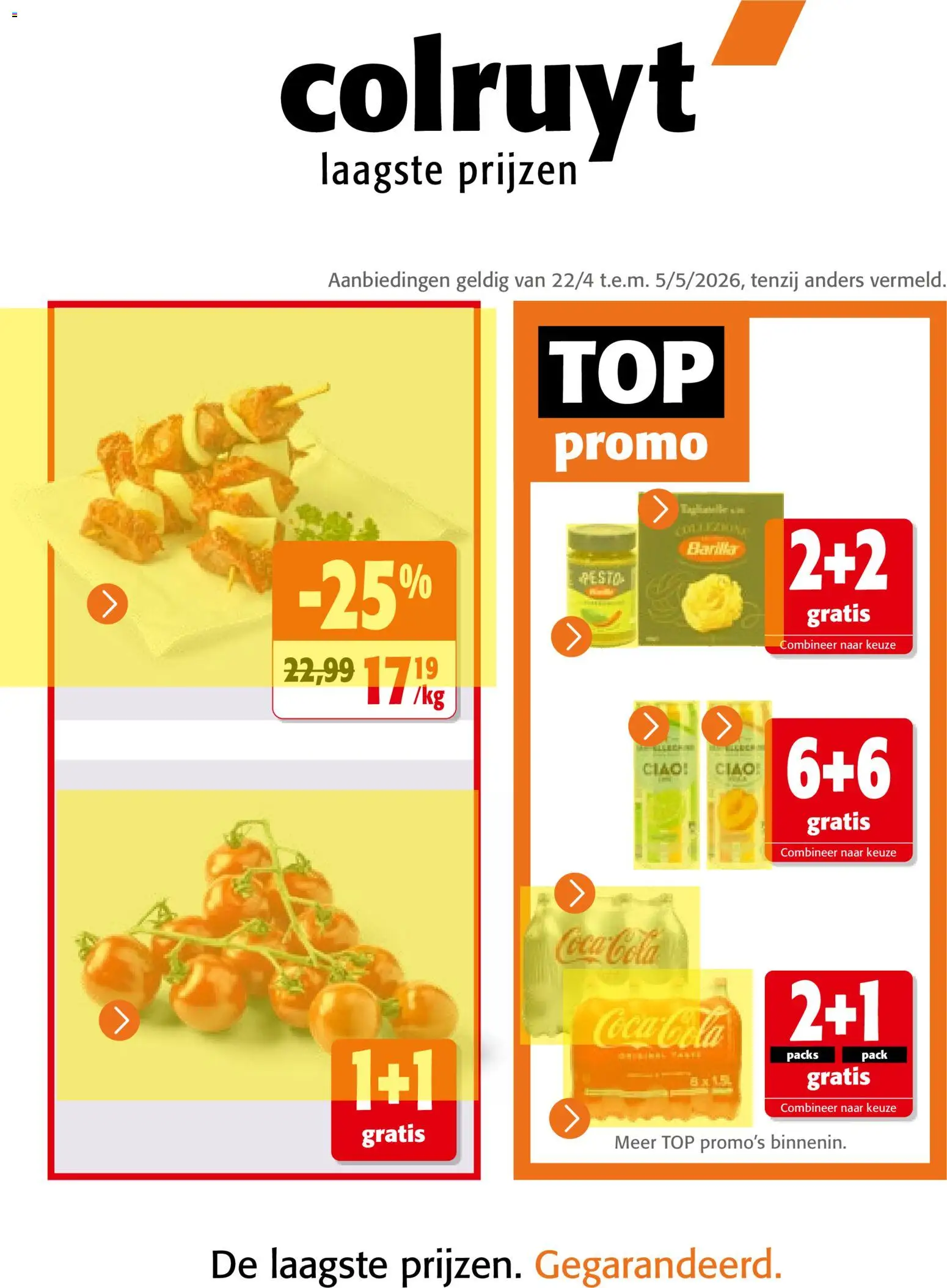 Prévisualisation de Colruyt Folder / Publicité du magasin Colruyt formulaire valide 22/04/2026