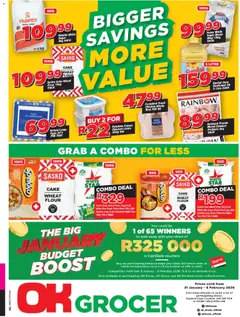 Preview of OK Foods flyer valid from 21/01/2026