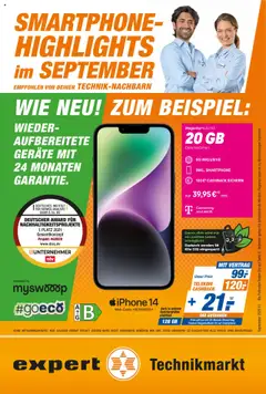 Vorschau von dem Prospekt des Geschäftes Expert, gültig ab dem 01.09.2025