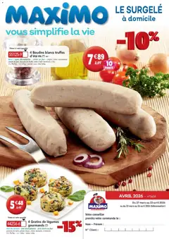 Prévisualisation de Maximo catalogue du magasin Maximo formulaire valide 27/03/2026