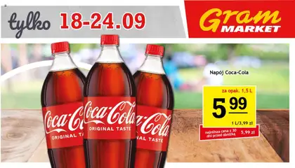 Pogląd gazetki "Billboard" ze sklepu Gram Market ważnej od 18.09.2025