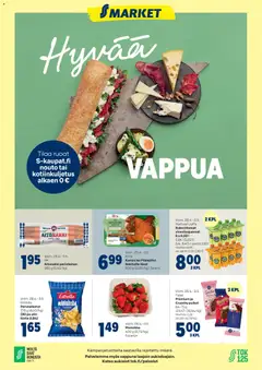 Kaupan S-market S-market tarjoukset esikatselu, voimassa 28/04/2026