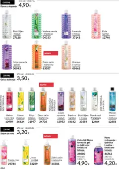 Pregled letka Katalog mesiac/rok trgovine Avon vrijedi od 30.09.2025 | Stranica: 212