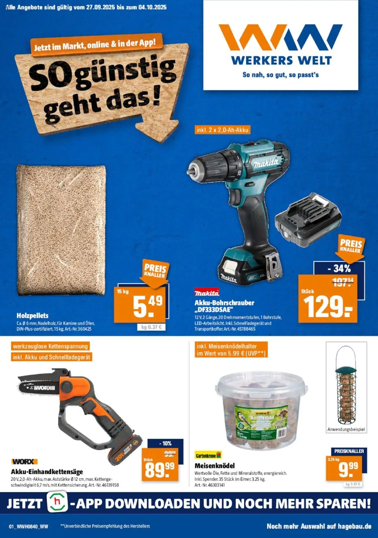 Hagebau Prospekt Eisenberg (vom 27.09.2025 - 04.10.2025)