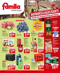 Vorschau von dem Prospekt des Geschäftes Famila, gültig ab dem 18.08.2025