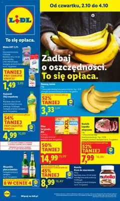 Pogląd gazetki "Gazetka" ze sklepu Lidl ważnej od 02.10.2025