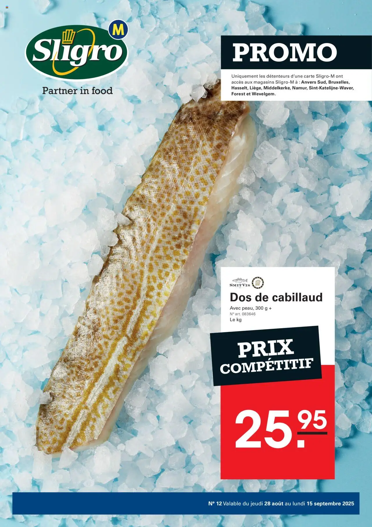 Sligro shop Sligro-M - PROMO geldig vanaf 28/08/2025 - Paginanummer 1 - Vis
