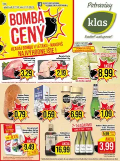 Náhľad Klas letáku platného od 27.10.2025