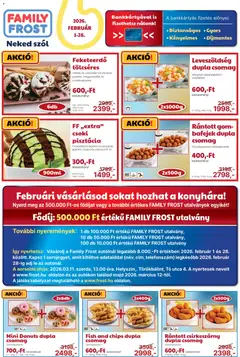 Family Frost - Akciós újság Family Frost megtekintése, amely érvényes 2026.02.01.-től