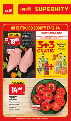 Pogląd gazetki "POLOmarket gazetka - Super Hity" ze sklepu POLOmarket ważnej od 16.04.2026
