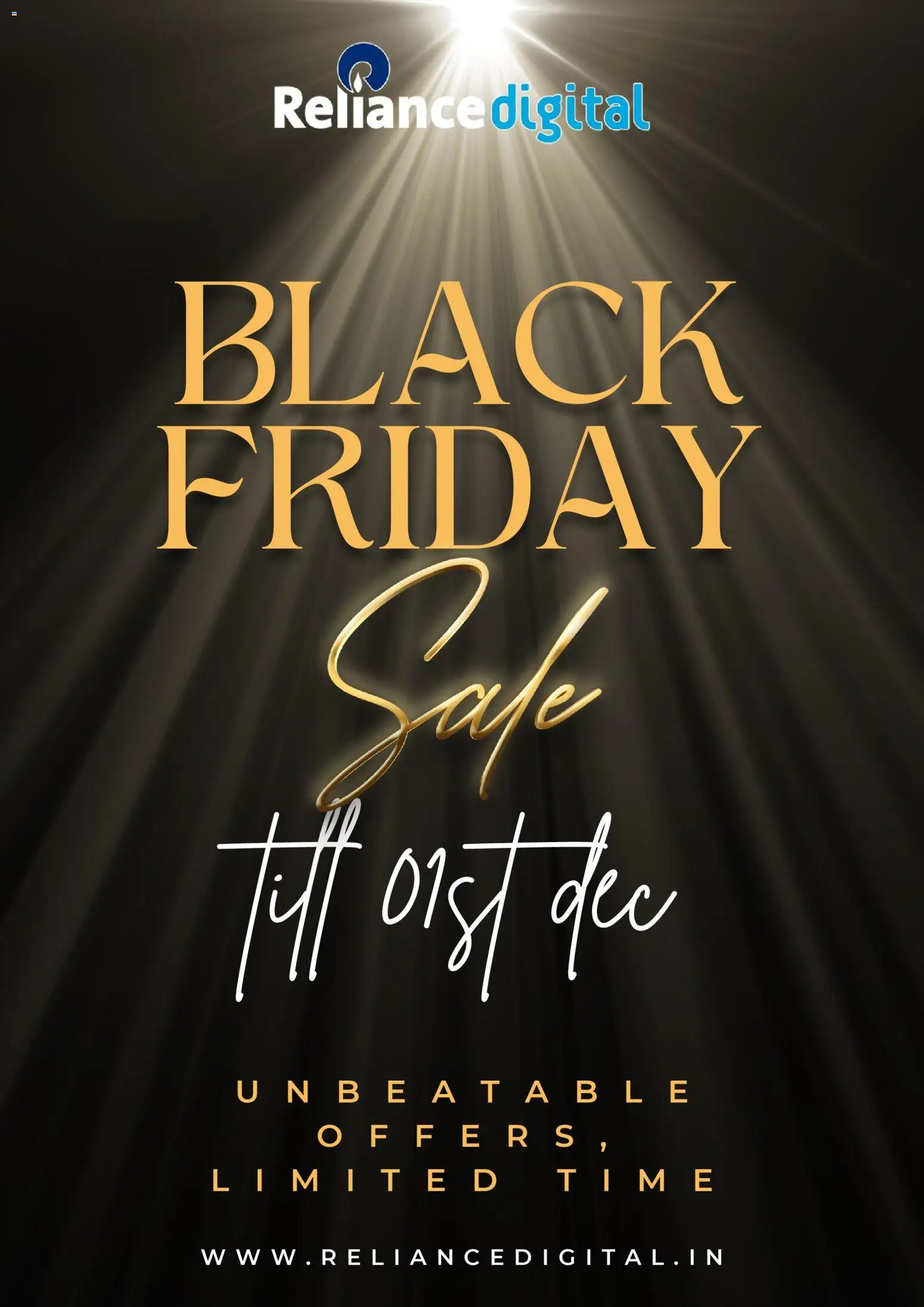 Preview of leaflet Black Friday from store Reliance Digital is valid from 24/11/2025
