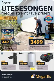 Forhåndsvis Megaflis kundeavis fra butikk Megaflis gyldig fra 09/04/2026