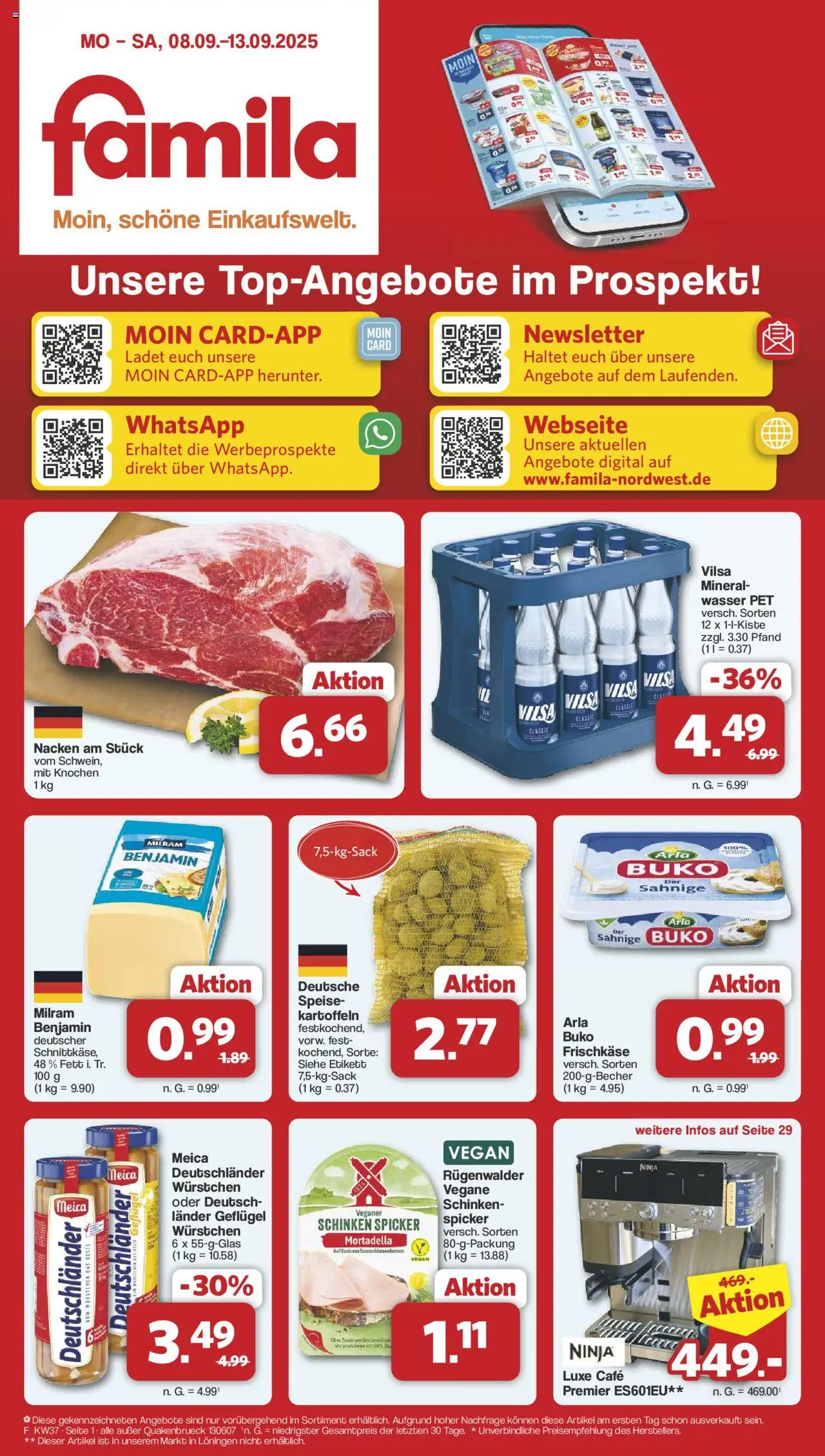Famila Nordwest Prospekt (vom 08.09.2025 - 13.09.2025)