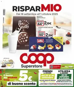 Anteprima dell'opuscolo Volantino Superstore - Brescia dal negozio COOP valido da 18/09/2025