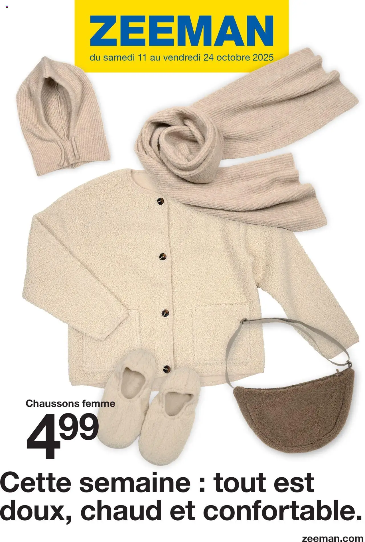 Catalogue Zeeman Automne de la boutique Zeeman valable du 11/10/2025 - Page numéro 1