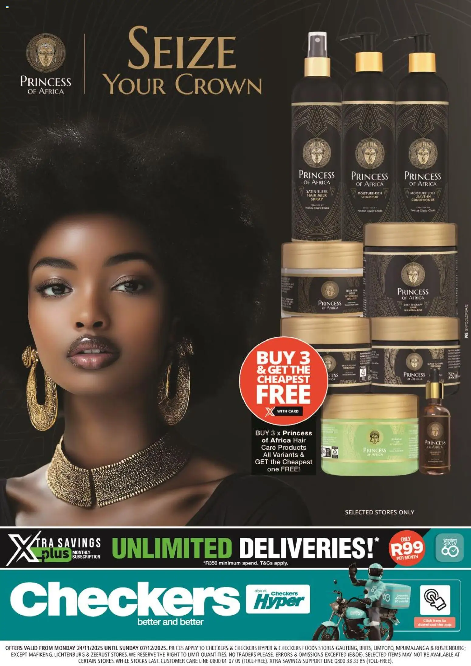 Preview of Checkers flyer valid from 24/11/2025