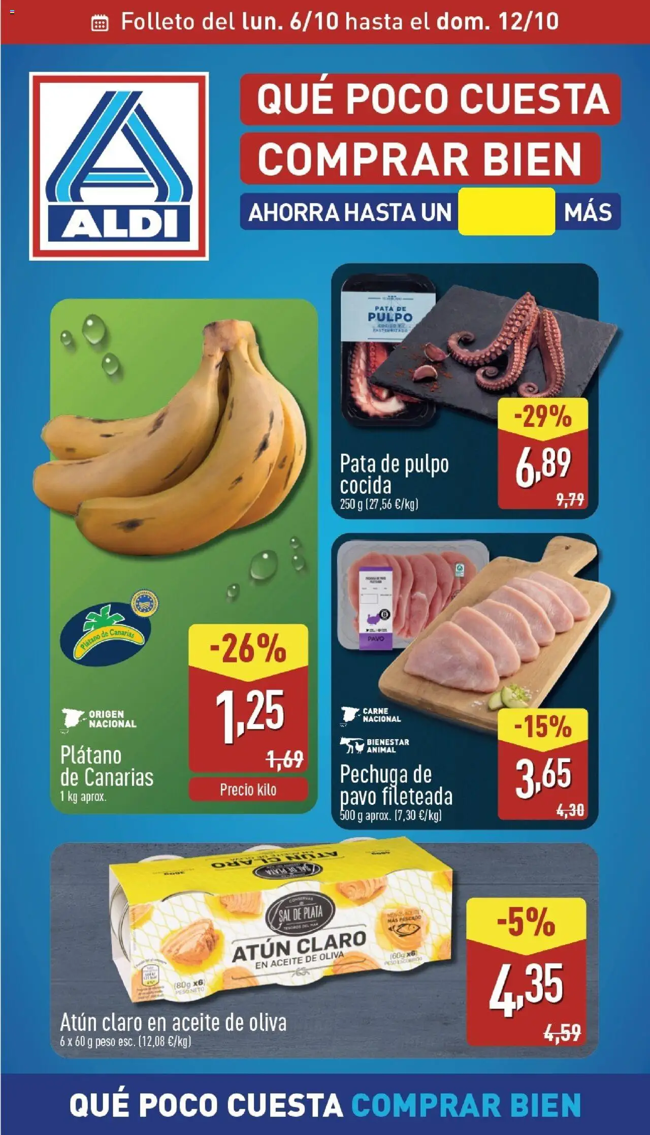 Aldi folleto 06/10 - 12/10/2025 >> Catálogo Canarias