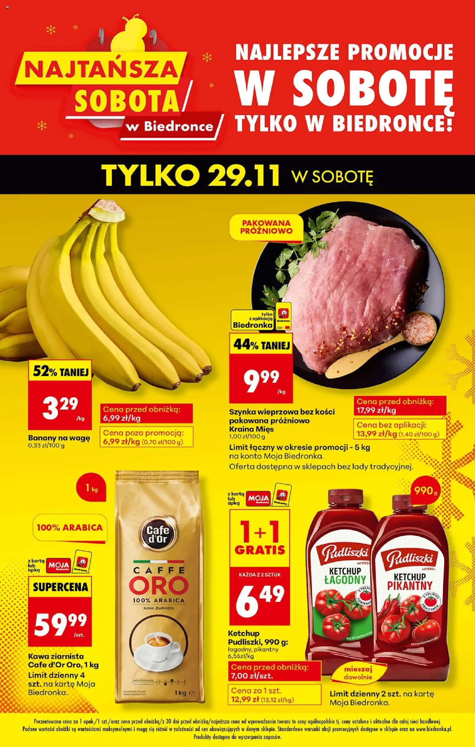 Pogląd gazetki "Black Friday" ze sklepu Biedronka ważnej od 29.11.2025
