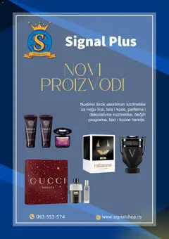 Pregled Signal Plus kataloga - važi od 09.02.2026