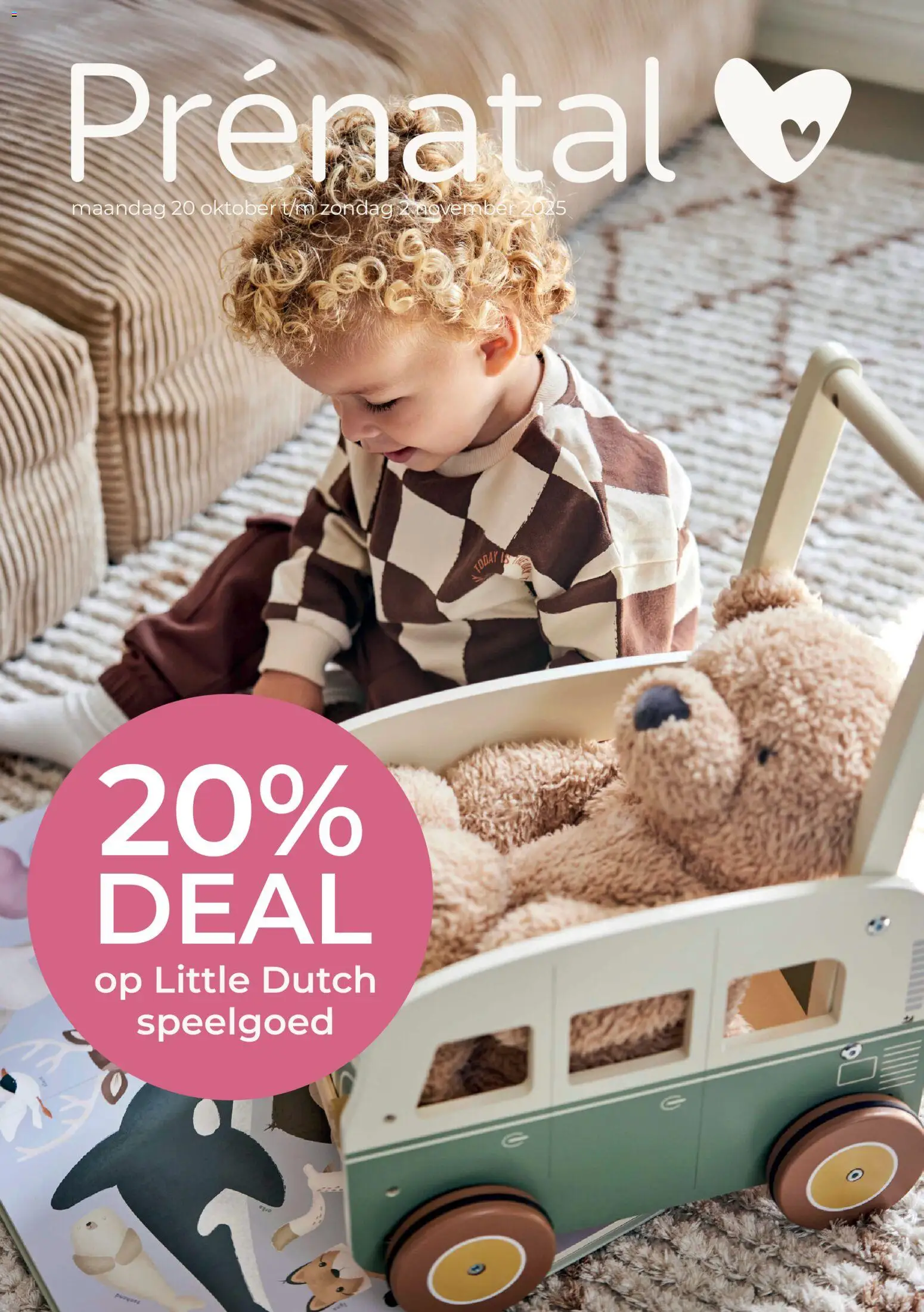 Prénatal shop Speelgoed folder geldig vanaf 20-10-2025 - Paginanummer 1