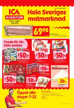 Förhandsgranska reklamblad Sjöbo från butik ICA Kvantum gäller från 12/01/2026