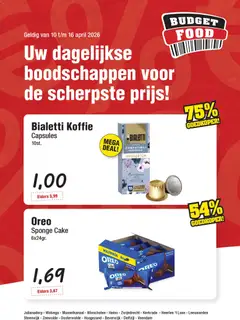 Voorbeeld van Budget Food folder van winkel Budget Food geldig vanaf 10-04-2026