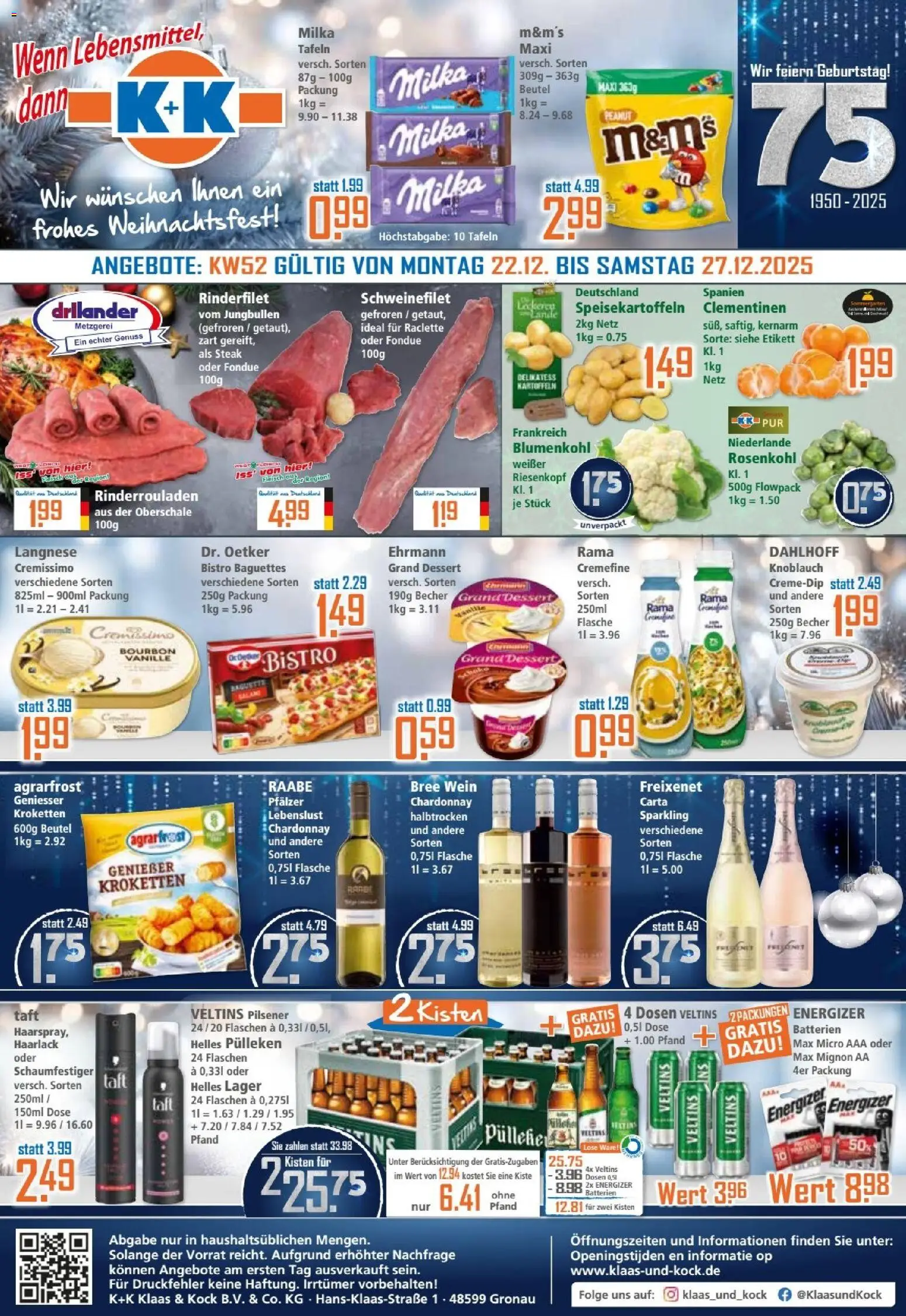 Vorschau von dem Prospekt des Geschäftes Klaas & Kock, gültig ab dem 22.12.2025