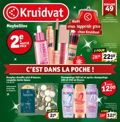 Prévisualisation de Folder de la semaine 49 du magasin Kruidvat formulaire valide 02/12/2025