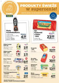 Pogląd gazetki "Oferta świeża w super cenach" ze sklepu Makro ważnej od 08.09.2025