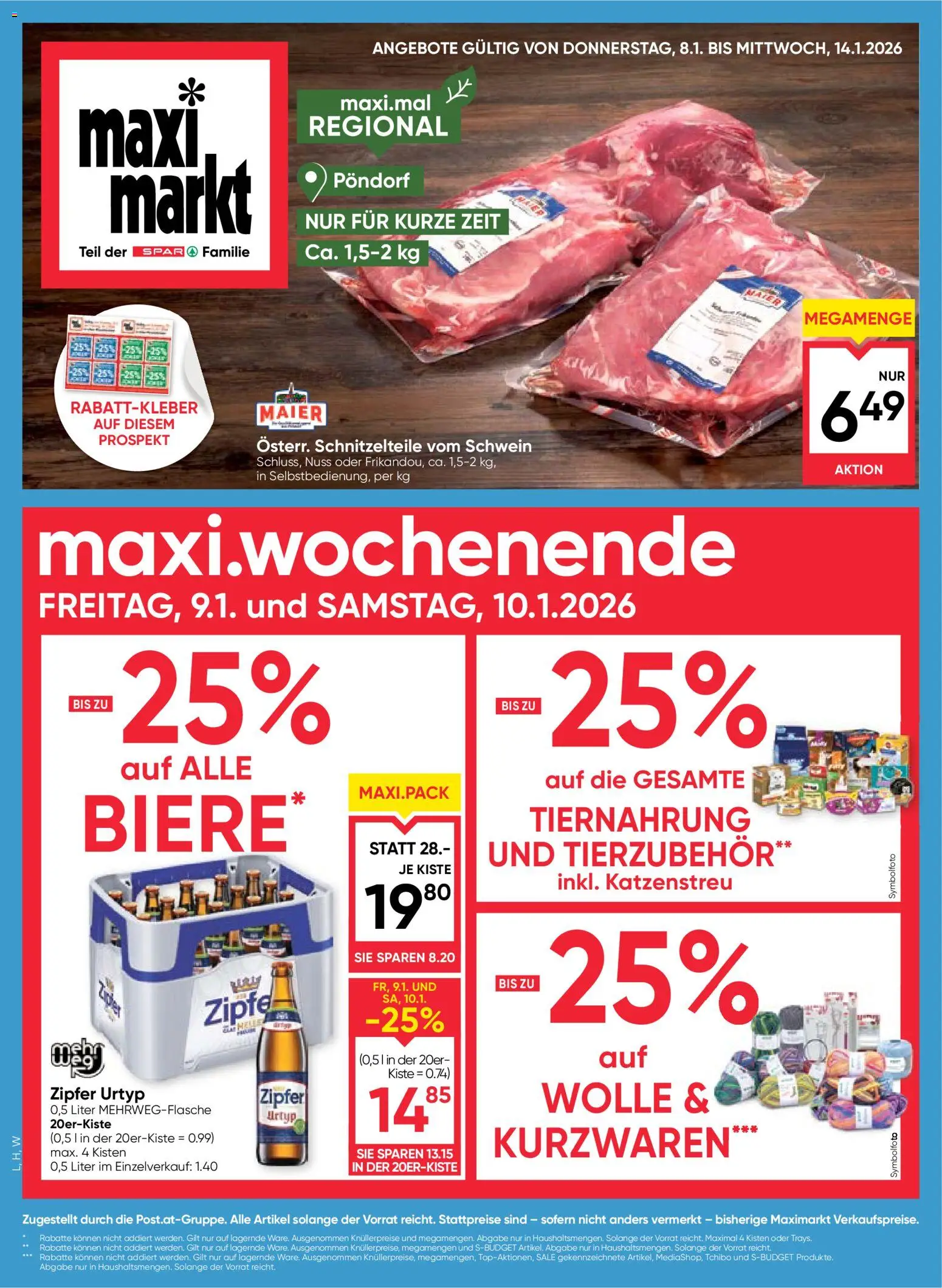 Vorschau der Angebote: Maximarkt Flugblatt gültig ab 08.01.2026