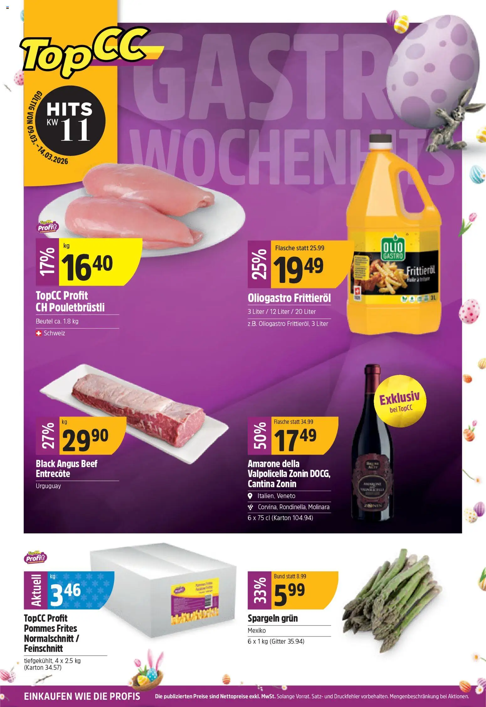 Vorschau des Merkblatts TopCC aktionen vom Shop TopCC gültig von 09.03.2026 bis 14.03.2026